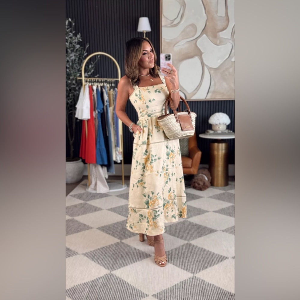 Reformation Everett Linen Dress - Picture 10 of 11